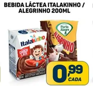 BEBIDA LÁCTEA ITALAKINHO / ALEGRINHO 200ML