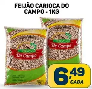 Dom Atacadista FEIJÃO CARIOCA DO CAMPO - 1KG oferta