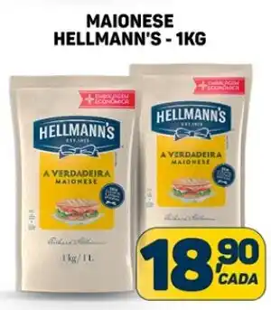 Dom Atacadista MAIONESE HELLMANN'S - 1KG oferta