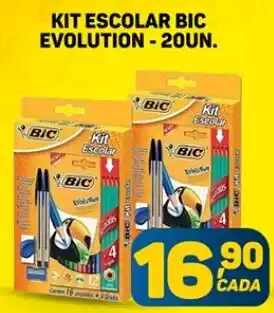 KIT ESCOLAR BIC EVOLUTION - 20UN.