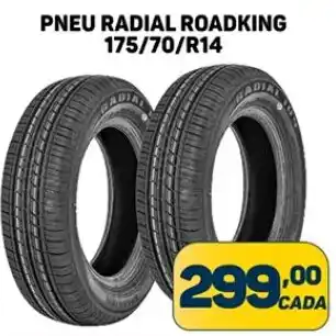 PNEU RADIAL ROADKING 175/70/R14