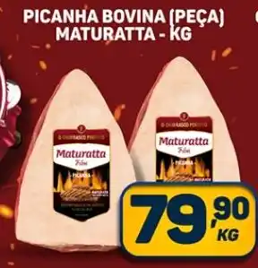 Dom Atacadista PICANHA BOVINA (PEÇA) MATURATTA - KG oferta