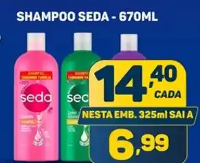 Dom Atacadista SHAMPOO SEDA - 670ML oferta
