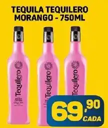 TEQUILA TEQUILERO MORANGO - 750ML