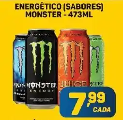 Dom Atacadista ENERGÉTICO (SABORES) MONSTER - 473ML oferta