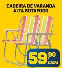 Dom Atacadista CADEIRA DE VARANDA ALTA BOTAFOGO oferta