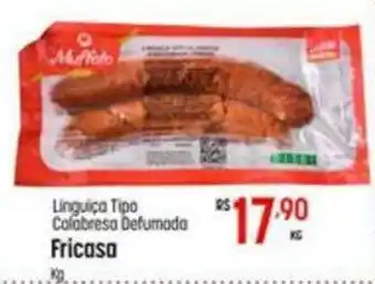 Muffato Linguiça Tipo Calabresa Defumada Fricasa kg oferta