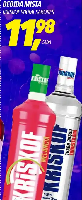Frangolândia BEBIDA MISTA KRISKOF 900ML SABORES oferta