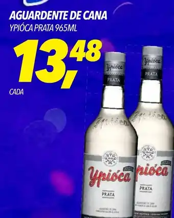Frangolândia AGUARDENTE DE CANA YPIÓCA PRATA 965ML oferta