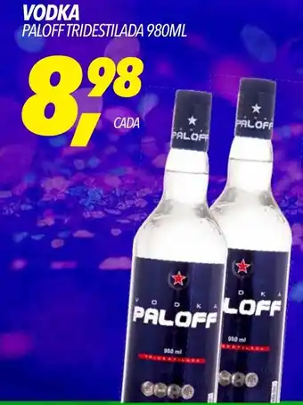 Frangolândia VODKA PALOFF TRIDESTILADA 980ML oferta