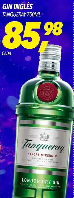 Frangolândia GIN INGLÊS TANQUERAY 750ML oferta