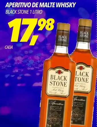 Frangolândia APERITIVO DE MALTE WHISKY BLACK STONE 1 LITRO oferta