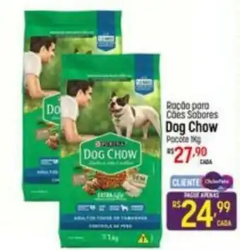 Muffato Dog Chow pacote 1kg oferta