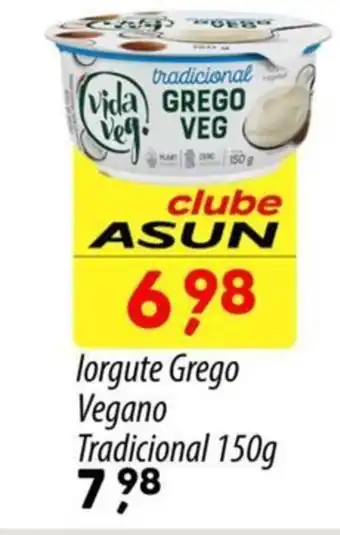 Asun lorgute Grego Vegano Tradicional 150g oferta
