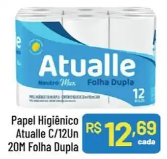 Supermercados Goes Papel Higiênico Atualle c/12un 20M Folha Dupla oferta