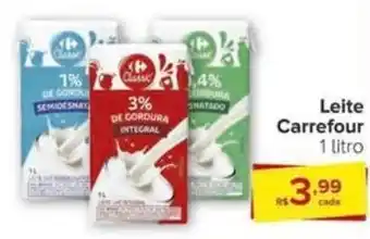 Carrefour Leite Carrefour 1 litro oferta