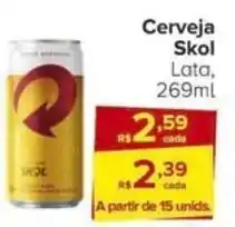 Carrefour Cerveja Skol Lata, 269ml oferta