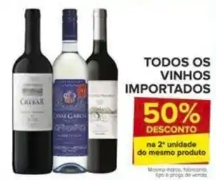 Carrefour TODOS OS VINHOS IMPORTADOS oferta