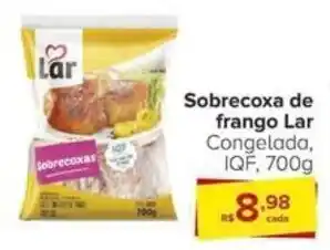 Carrefour Sobrecoxa de frango Lar Congelada, IQF, 700g oferta