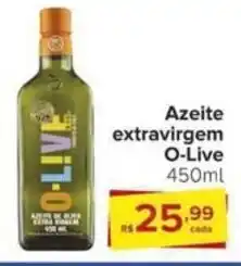 Carrefour Azeite extravirgem O-Live 450ml oferta