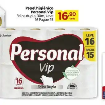 Papel higiênico Personal Vip