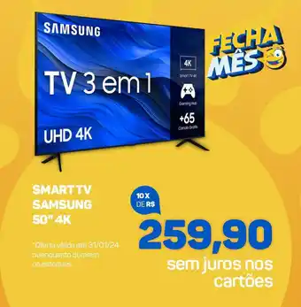 Multiloja SMART TV SAMSUNG 50" 4K oferta
