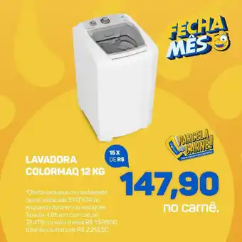 LAVADORA COLORMAQ 12KG