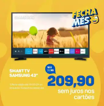 SMART TV SAMSUNG 43"