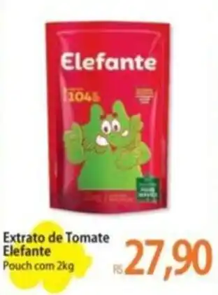 Atacadão Extrato de Tomate Elefante Pouch com 2kg oferta