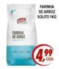 Kaçula Supermercados FARINHA DE ARROZ SOLITO 1KG oferta