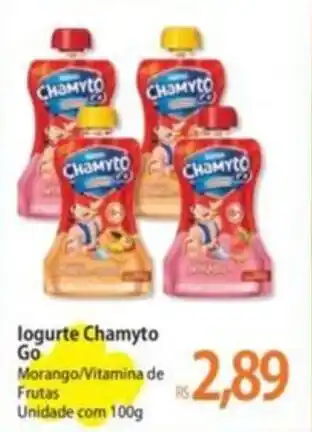 Atacadão logurte Chamyto Go 100g oferta
