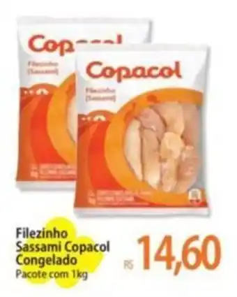 Atacadão Filezinho Sassami Copacol Congelado Pacote com 1kg oferta