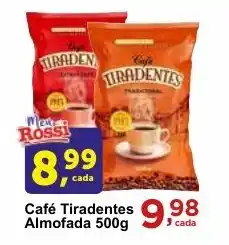 Rossi Supermercado Café Tiradentes, Almofada 500g oferta