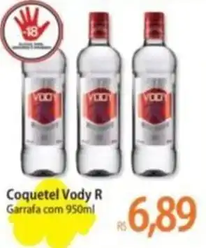 Atacadão Coquetel Vody R Garrafa com 950ml oferta