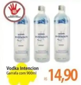 Atacadão Vodka Intencion Garrafa com 900ml oferta