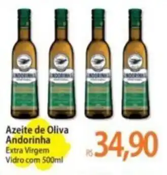 Atacadão Azeite de oliva Andorinha Extra Virgem Vidro com 500ml oferta