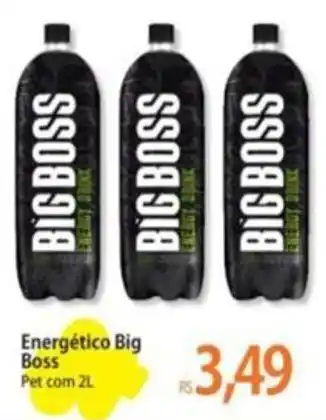 Atacadão Energético Big Boss Pet com 2L oferta