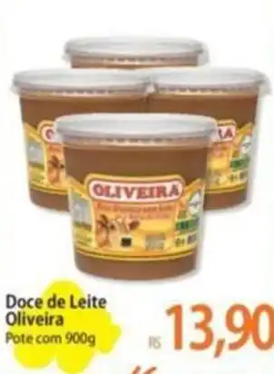 Atacadão Doce de Leite Oliveira Pote com 900g oferta