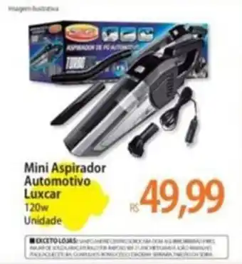 Atacadão Mini Aspirador Automotivo Luxcar 120w Unidade oferta