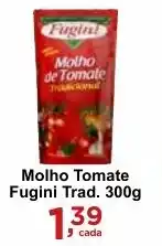 Rossi Supermercado Molho Tomate Fugini Trad. 300g oferta