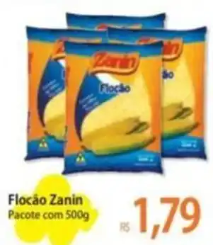 Atacadão Flocão Zanin Pacote com 500g oferta