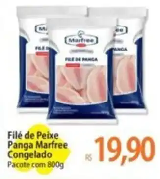 Filé de Peixe Panga Marfree Congelado Pacote com 800g