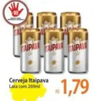 Atacadão Cerveja Itaipava Lata com 269ml oferta