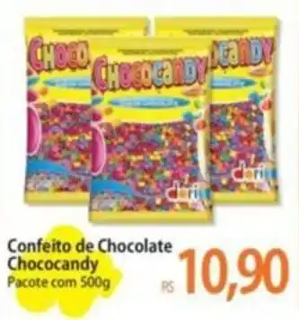 Atacadão Confeito de Chocolate Chococandy Pacote com 500g oferta