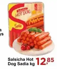 Rossi Supermercado Salsicha Hot Dog Sadia kg oferta