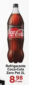 Rossi Supermercado Refrigerante Coca-Cola Zero Pet 2L oferta