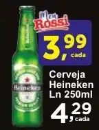 Rossi Supermercado Cerveja Heineken Ln 250ml oferta