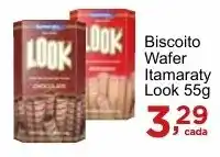 Rossi Supermercado Biscoito Wafer Itamaraty Look 55g oferta