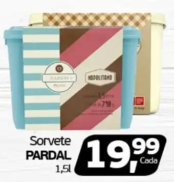 Cometa Supermercados Sorvete PARDAL 1.5L oferta