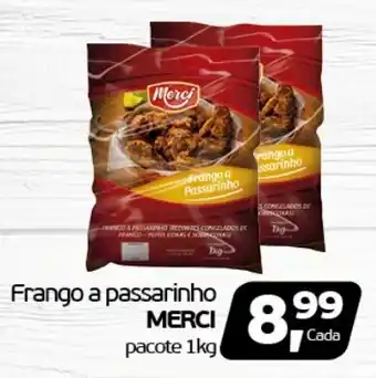 Cometa Supermercados Frango a passarinho MERCI pacote 1kg oferta